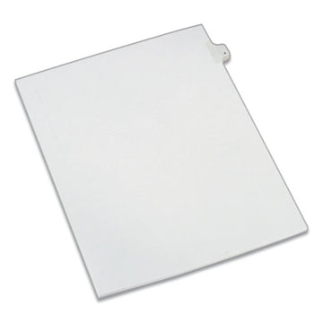 Avery® Preprinted Legal Exhibit Side Tab Index Dividers, Allstate Style, 10-tab, 4, 11 X 8.5, White, 25-pack freeshipping - TVN Wholesale